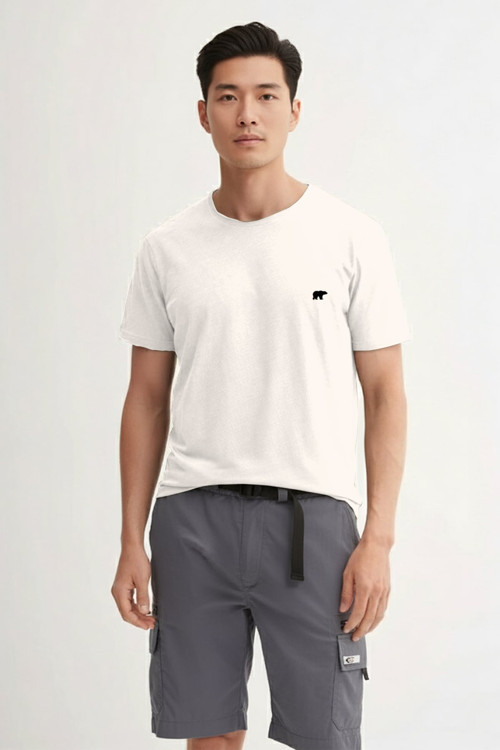 Flam Urbanıst Beyaz Basic Erkek Tişört