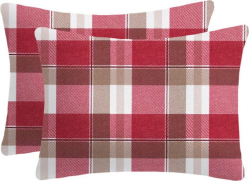 %100 Pamuklu Flanel Kumaşından Fermuarlı Yastık Kılıfı | 50x70 ( 2 Adet )
