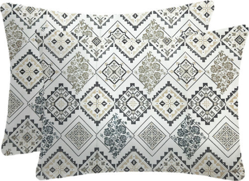 Ranforce Kumaşından Aparalı Yastık Kılıfı 50x70 ( 2 Adet )