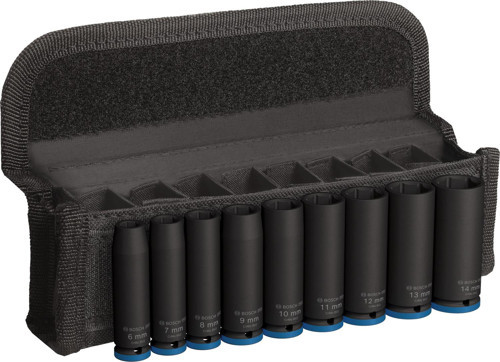 PRO Impact Lokma Seti 1/4 inç 6-14mm Derin 9 Ad