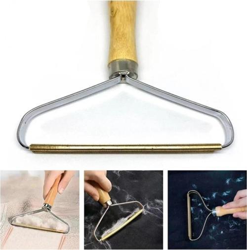 Zeki Karga Elbise Pamuk Tiftik Temizleme Yün Kazak Kumaş Tüy Toplama Aleti