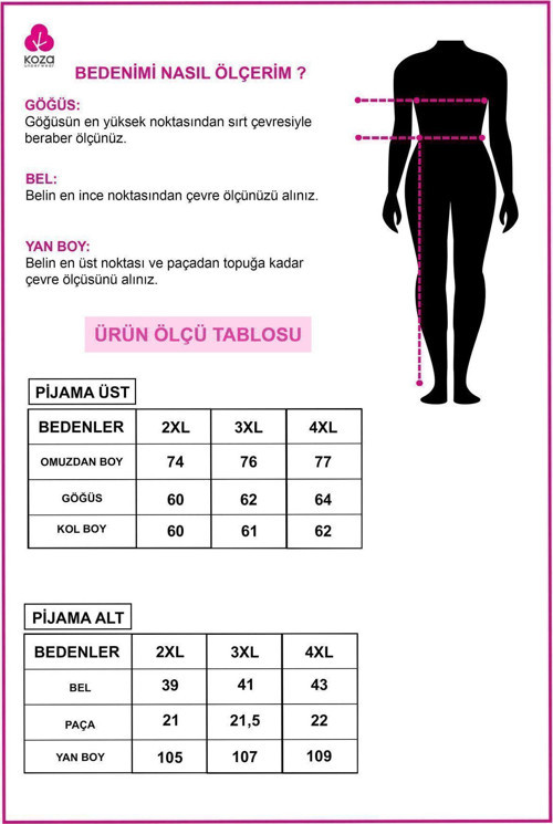 Kadın Minik Leopar Desenli Curve Büyük Beden Battal Pamuklu Pijama Takımı