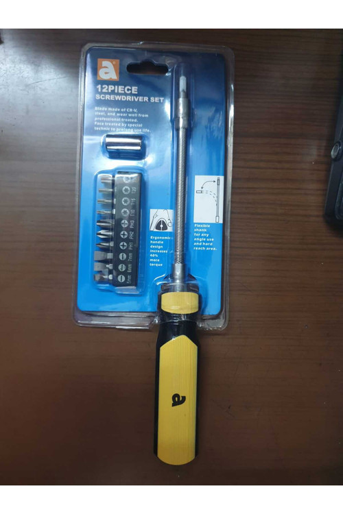 Bits Uçlu Tornavida Takımı Flexible