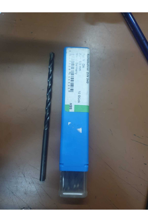 Matkap Ucu Hss Uzun 5Mm