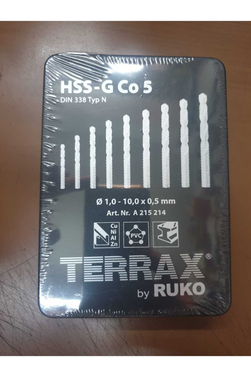 Terrax Matkap Ucu Takımı Co-5 19 Parça