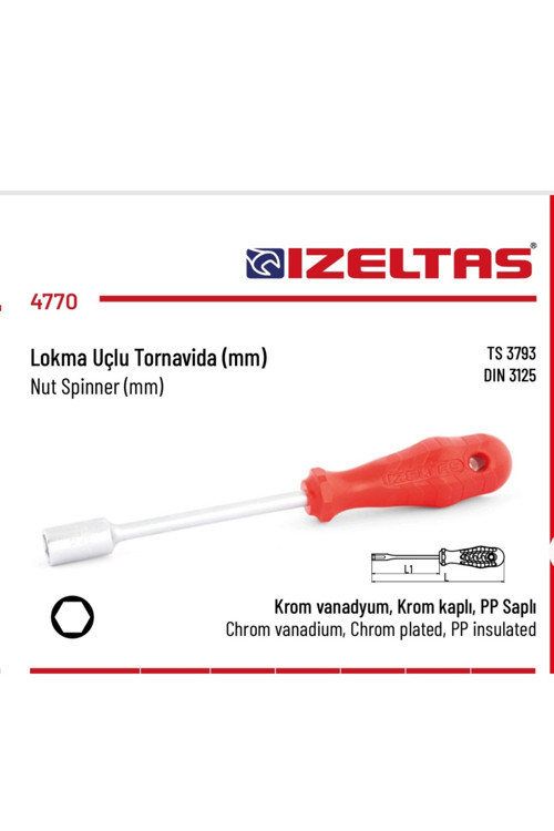 Lokma Tornavida 8Mm