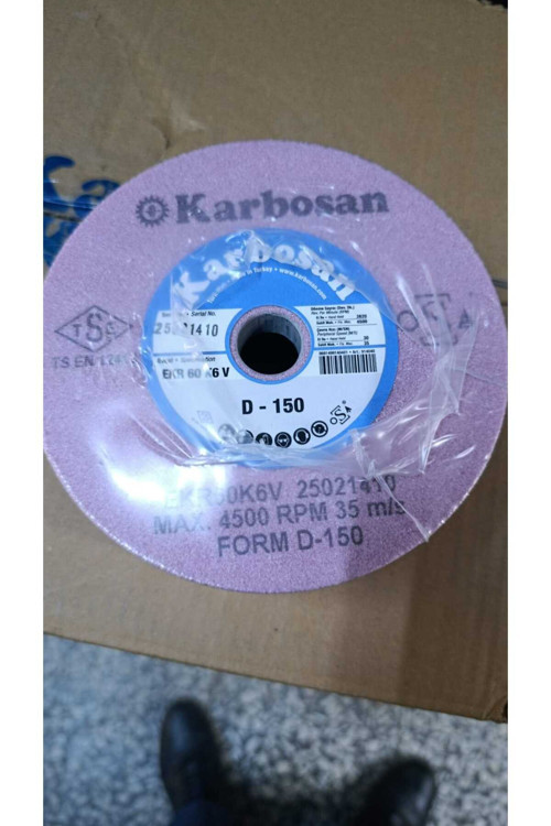 Form D Çanak Taş 150Mm (Ekr46) Tütün Doğrama Makinesi Bıçağını Bileme Taşı)