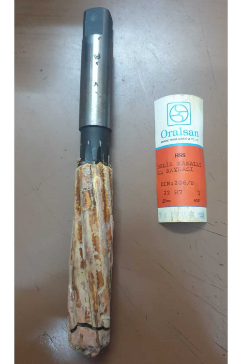 El Raybası (Silindirik Saplı Helis Kanallı) 22Mm