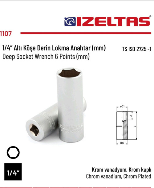Derin Lokma (1/4) 13Mm
