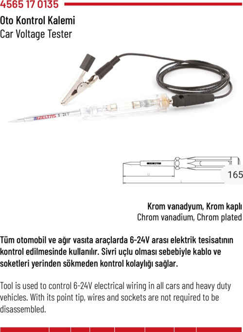 Oto Kontrol Kalemi