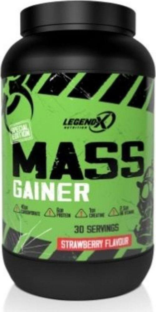 Mass Gainer Karbonhidrat Tozu Çilek Aromalı 1500 Gr