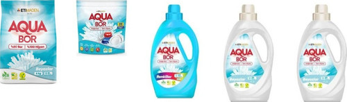 Doğal Mineralli 4 Kg Beyaz + Tablet + Sıvı Renkliler + Sıvı Beyaz + Sıvı Beyaz 5 Li Set