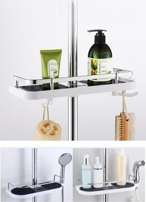 Banyo Raf Duş Depolama Raf Tutucu Şampuan Banyo Sabun Kutusu