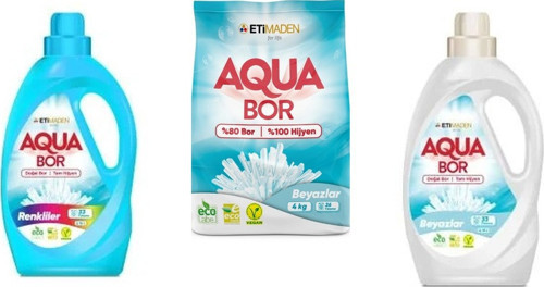 Doğal Mineralli Sıvı Renkliler + 4 Kg Beyaz + Sıvı Beyaz 3’Lü Set