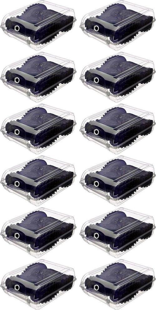 Şeffaf Ayakkabı Saklama Kutusu 12 Adet Bot Saklama Kutusu