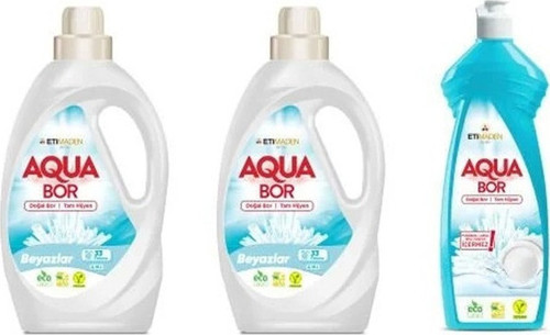 Doğal Mineralli Sıvı Beyaz + Sıvı Beyaz + Bulaşık Set