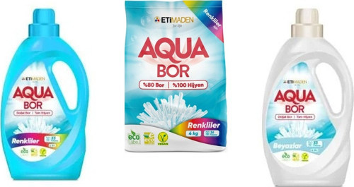 Doğal Mineralli Sıvı Renkliler + 4 Kg Renkliler + Sıvı Beyaz 3’Lü Set
