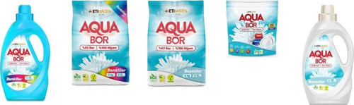 Doğal Mineralli 4 Kg Renkliler + Sıvı Beyaz + Elde Bulaşık + Tablet 4’Lü Set