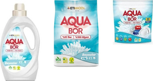 Doğal Mineralli Sıvı Beyaz + 4 Kg Beyaz + Tablet 3 Lü Set
