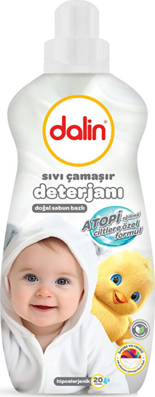 Sensitive Doğal Sabun Bazlı Sıvı Çamaşır Deterjanı 1500 Ml (4 Adet)