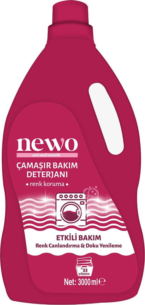 Sıvı Çamaşır Bakım Deterjanı Renkli 3L 2 Adet