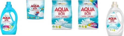 Doğal Mineralli Sıvı Renkliler + Tablet + 4 Kg Beyaz + 4 Kg Renkliler + Sıvı Beyaz 5’Li Set
