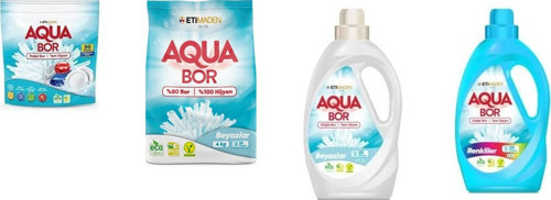 Doğal Mineralli Tablet + 4 Kg Beyaz + Sıvı Beyaz + Sıvı Renkliler 4’Lü Set