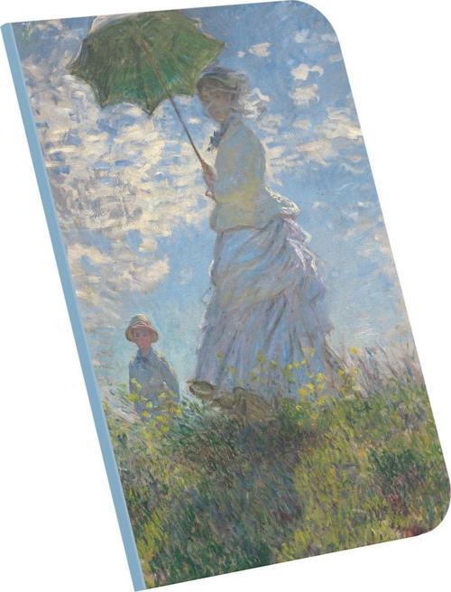 A4 Defter 10 - Claude Monet - Madam Monet And Her Son, 1875 - Çizgisiz -64 Sayfa-21x29,7Cm