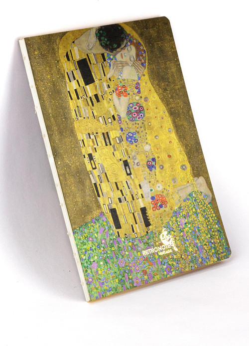 Vintage Serisi 6 - Gustav Klimt - The Kiss, 1907-08 - Çizgisiz - 96 Sayfa - 14,8x21cm