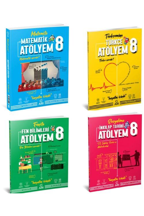 Arı Yayıncılık Lgs 8. Sınıf Matematik Türk Fen Ink Atölyem Seti 2021 Baskı