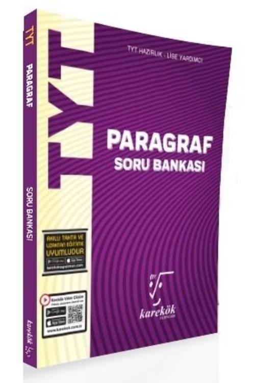 Karekök Eğitim Yayınları Karekök YKS TYT Paragraf Soru Bankası Karekök Yayınları