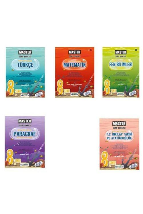 mattel Okyanus Yayınları 8.sınıf Master (mat-türkçe-fen-sosyal-paragraf) 2021