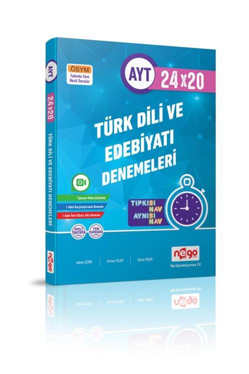 Nego Yayınları Ayt 24*20 Türk Dili Ve Edebiyatı Branş Denemeleri