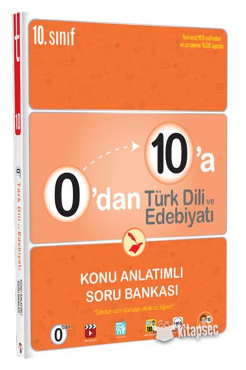 Tonguç Akademi 0 Dan 10 A Türk Dili Edebiyatı Konu Anlatım Soru Bankası