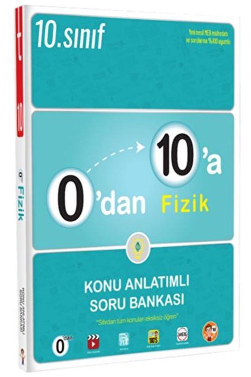 Tonguç Akademi 0'dan 10'a Fizik Konu Anlatımlı Soru Bankası Kolektif 9786258152562