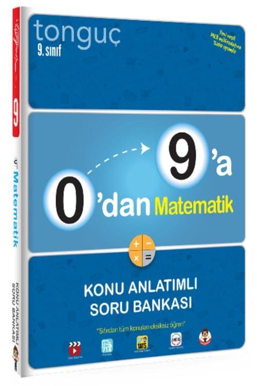 Tonguç Akademi 0'dan 9'a Matematik Konu Anlatımlı Soru Bankası 2023
