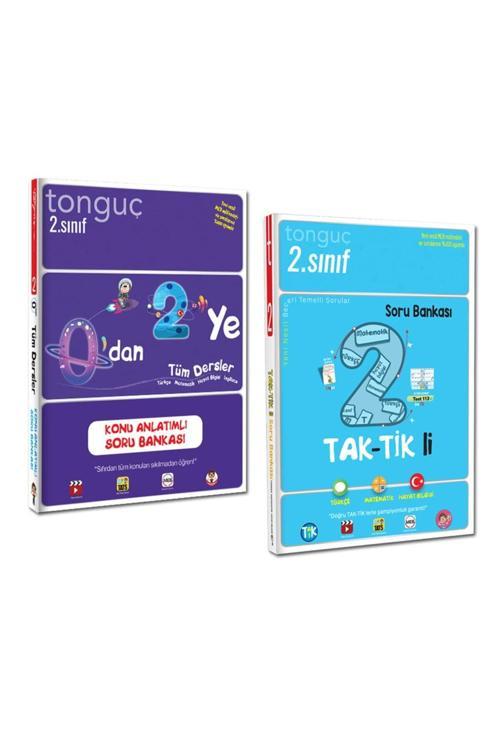 Tonguç Akademi 2. Sınıf 0 Dan 2 Ye Konu Anlatımlı Soru Bankası Taktikli Soru Bankası Set 2 Kitap