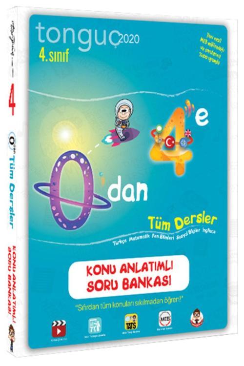 Tonguç Akademi 4. Sınıf 0'dan 4'e Tüm Dersler Konu Anlatımlı Soru Bankası
