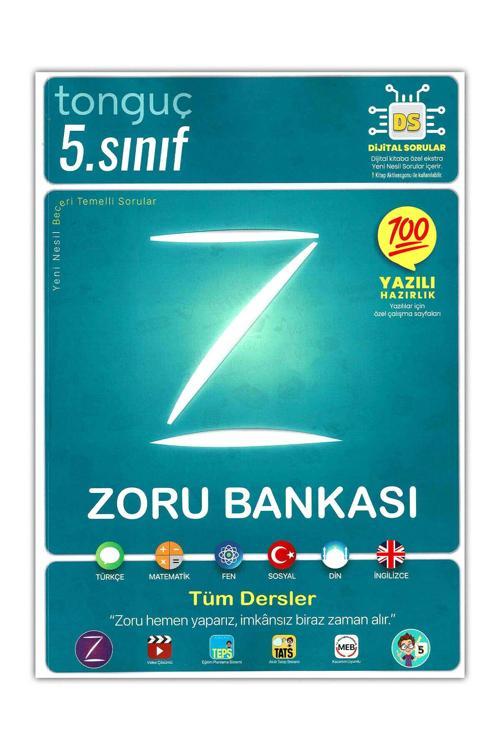 Tonguç Akademi 5. Sınıf Yeni Nesil Tüm Dersler Zoru Bankası