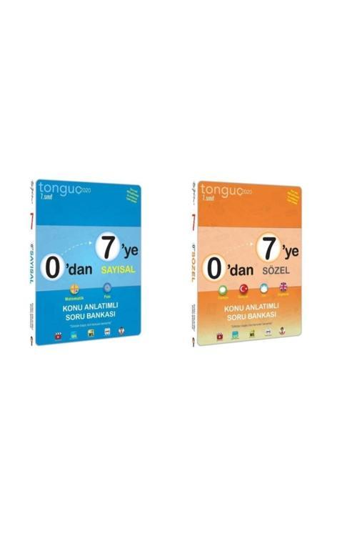 Tonguç Akademi 7. Sınıf 0'dan 7'ye Sayısal + 0'dan 7'ye Sözel Set Yeni