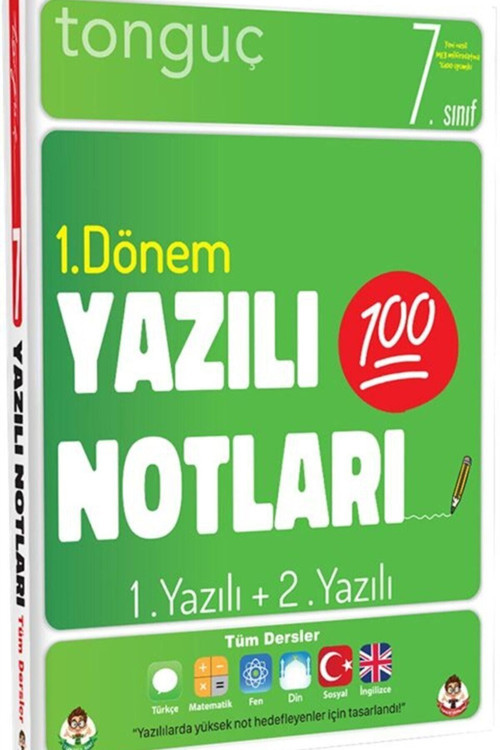 Tonguç Akademi 7. Sınıf Yazılı Notları 1. Dönem 1 Ve 2. Yazılı
