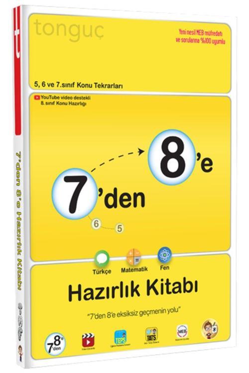 Tonguç Akademi 7.den 8.e Hazırlık Kitabı