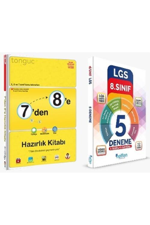Tonguç Akademi 7'den 8'e Hazırlık Kitabı Ve Lgs 5 Fasikül Deneme