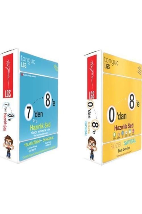 Tonguç Akademi 8. Sınıf Lgs 7'den 8'e Ve 0'dan 8'e Hazırlık Seti