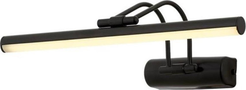 AP-4358-BSY Siyah Boya Aplik LED Metal Pleksi H: 11 cm, WxD: 35x24 cm