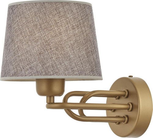 AP-9134-1EB Eskitme Boya Aplik E27 Metal Kumaş H: 20 cm, WxD: 20x25 cm