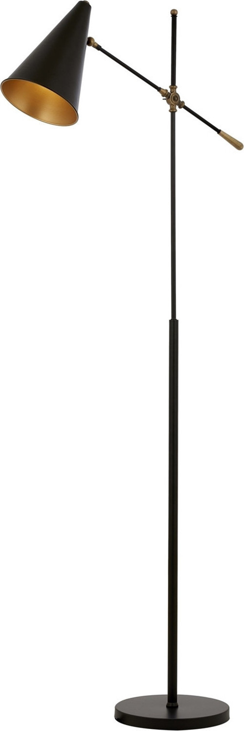 LM-9114-1BSY Siyah Boya Lambader E27 Metal H: 185 cm, WxD: 20x75 cm
