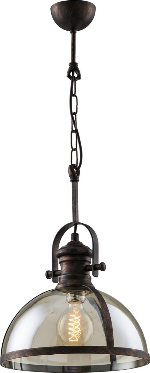 AV-5063-1BSY Siyah Boya Modern Avize E27 Metal Cam H: 80 cm, Ø: 30 cm