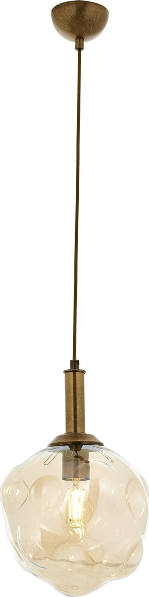 AV-1775-1E Eskitme Kaplama Modern Avize E27 Metal Cam H: 100 cm, Ø: 30 cm