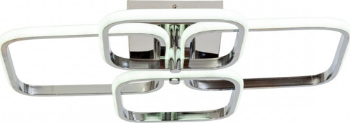 AR-7014-6101-4K Krom Kaplama Modern Avize LED Alüminyum Silikon H: 12 cm, WxD: 56x46 cm